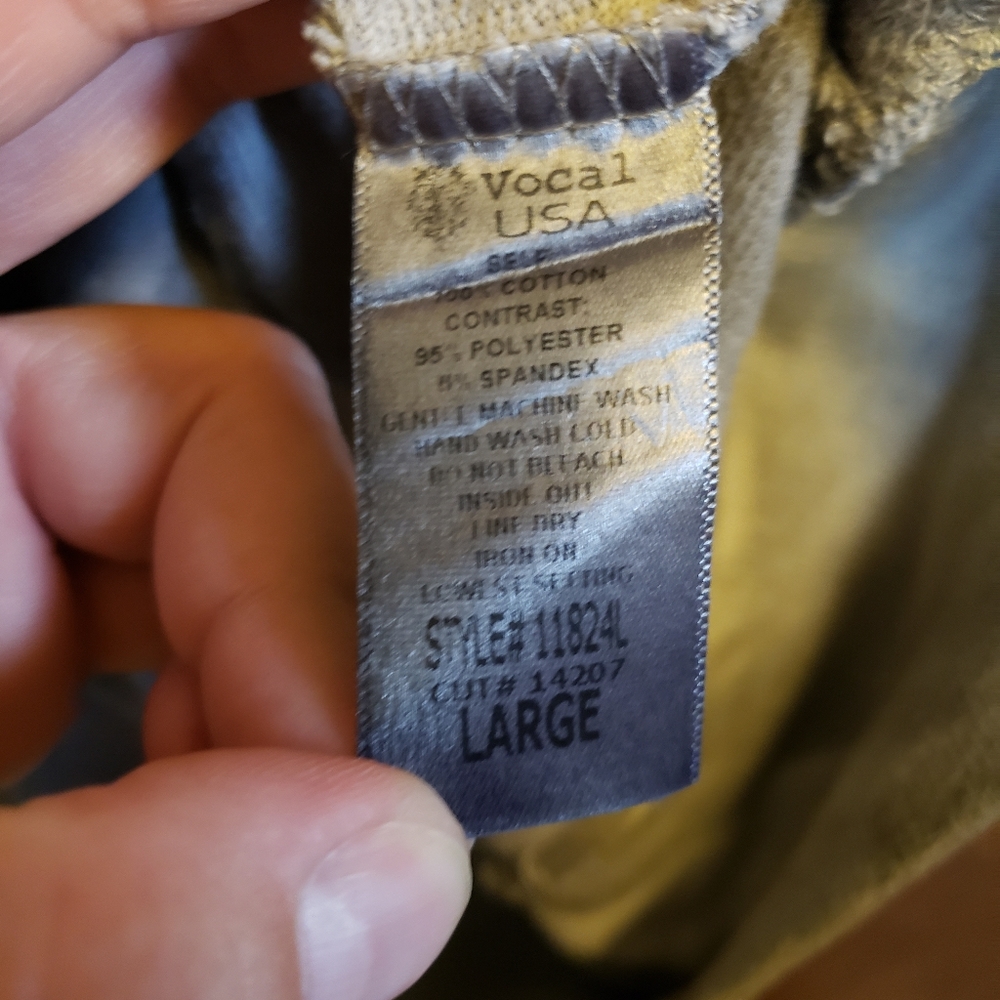 💥VOCAL SWEATSHIRT ***RARE*** CUT OUT BACK💥 - Picture 5 of 7